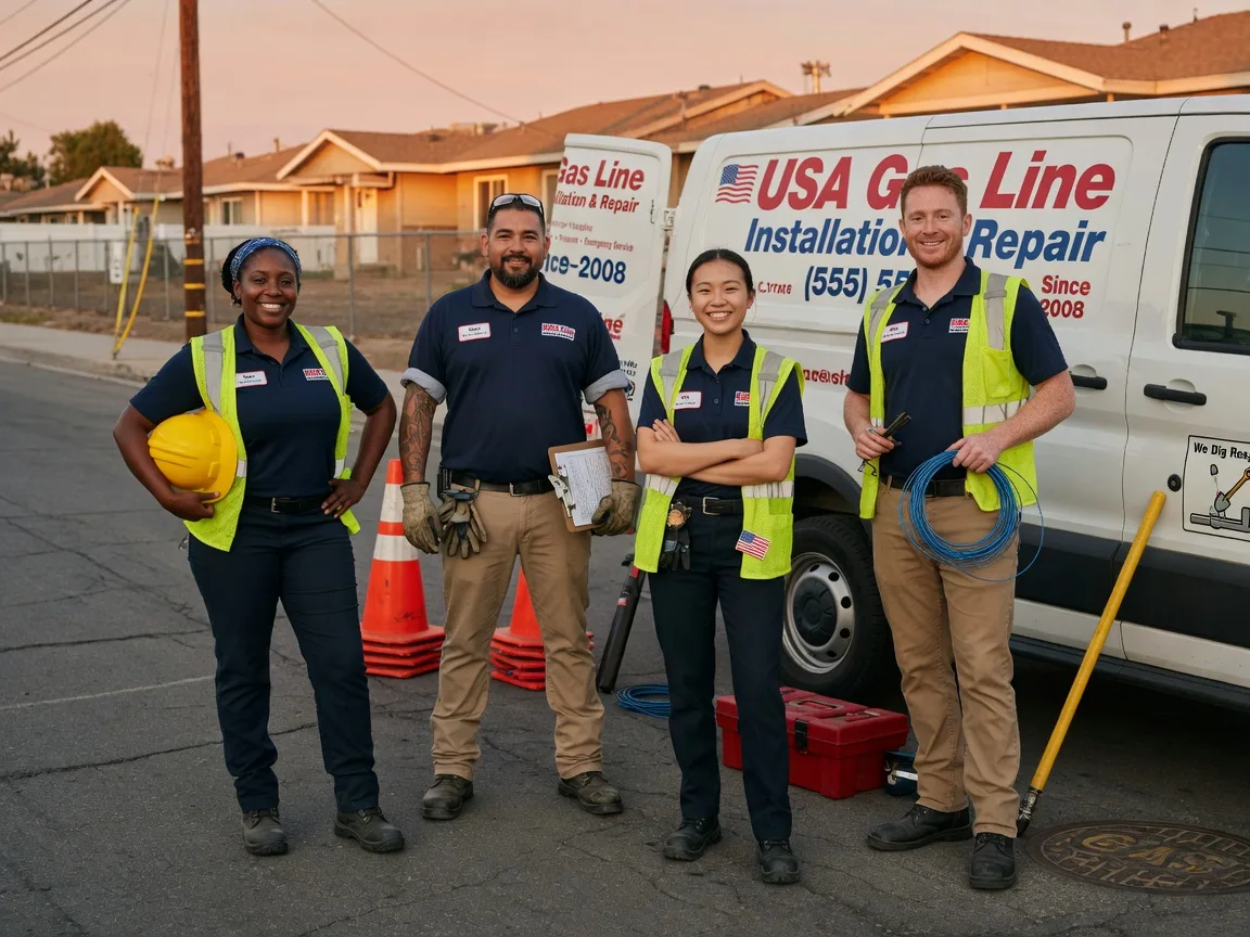 Gas Line Installation company in Bogue, KS